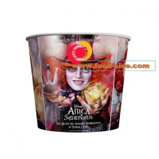 Стаканы попкорн к фильму «Алиса в Зазеркалье», V170, 5.0 литра